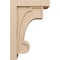 Ekena Millwork 11"W x 22"D x 33"H Classic Alma Rough Cedar Woodgrain TimberThane Corbel, Primed Tan CORUR11X22X33ALMRCPR - alternate 2
